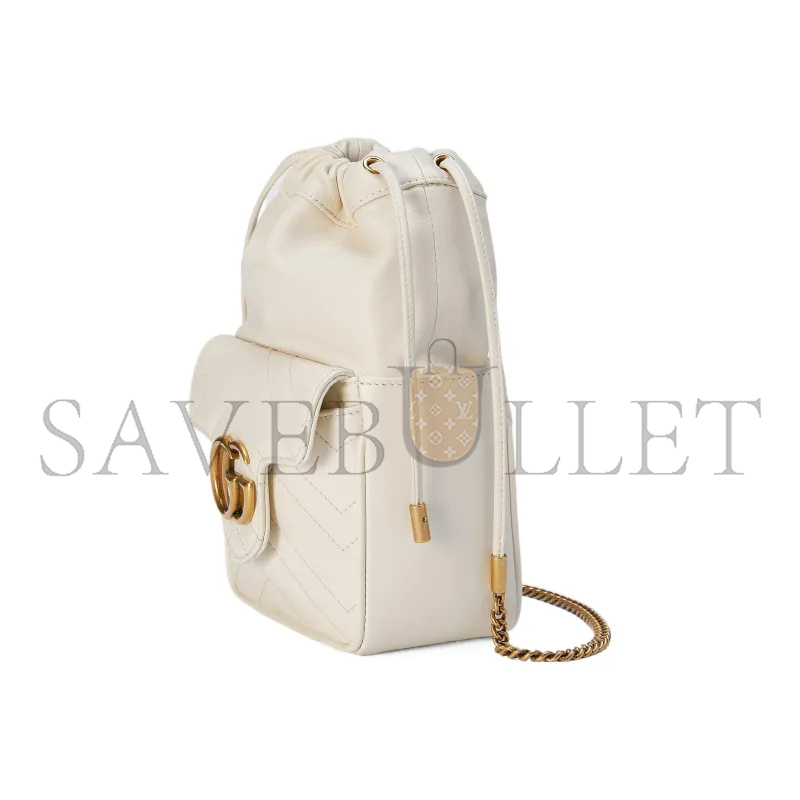 GUCCI GG MARMONT MINI BUCKET BAG 746433 (20*14.5*7.5cm)